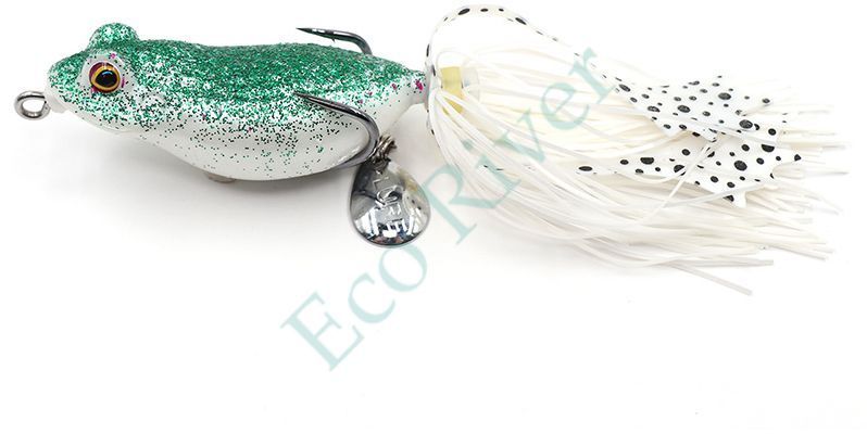 Лягушка-незацепляйка Namazu FROG с лапками, 65 мм, 16 г, цвет 03, крючок-двойник YR Hooks (BN) #2/0